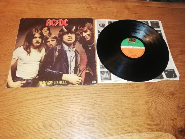 AC/DC Highway to hell 1980 Atlantic ATL 50628 Deutsche Pressung VG-/VG